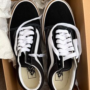 Vans Classic Black and White Low-Tops